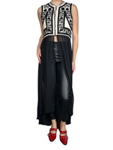 Kimono Bordado con Aplicaciones