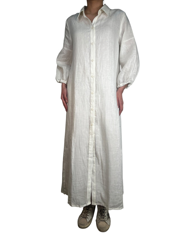 Vestido Camisero Lino