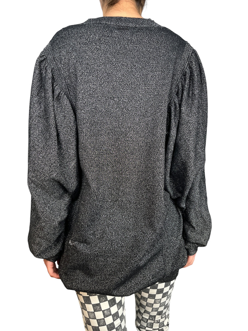 Sweater Viscosa Fibras Metalziadas