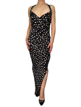 Vestido Cayla Side Drape Gown