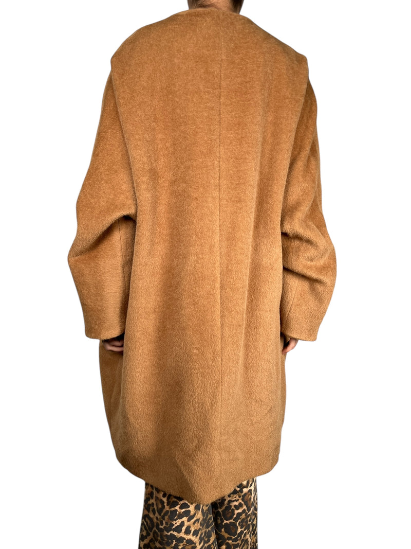 Abrigo Alpaca Suri Camel