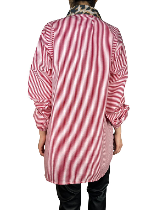 Blusa Rayas Tajos
