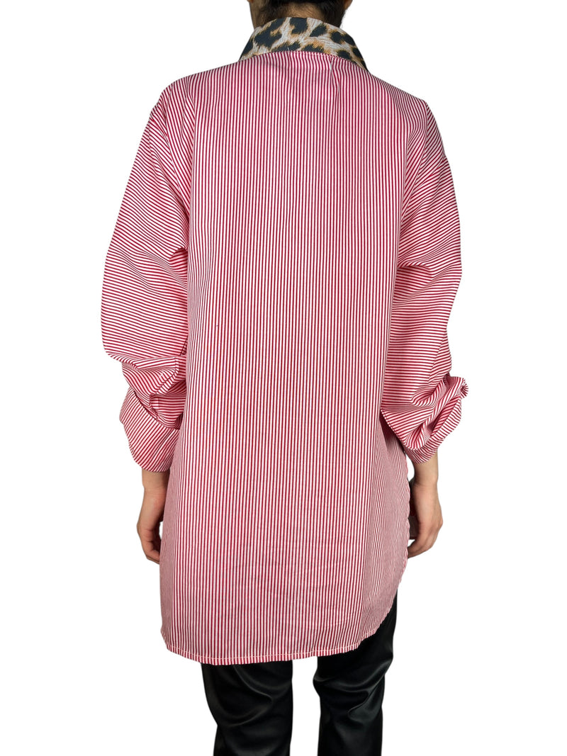Blusa Rayas Tajos