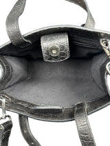 Bandolera Textura Cocodrilo