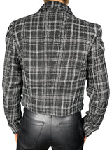 Chaqueta Tweed Cuadros