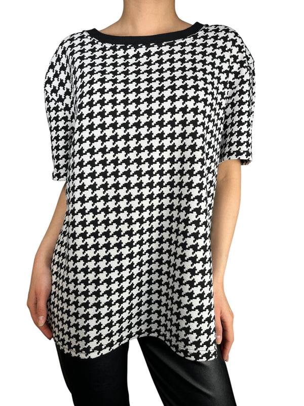 Polera Pied de Poule