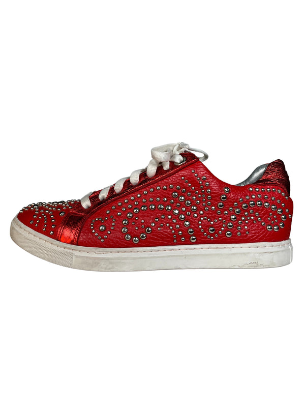 Zapatillas Cuero Aplicaciones