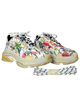 GUCCI X BALENCIAGA The Hacker Project Triple S Estampado Floral
