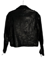Chaqueta Tipo Biker Cuero