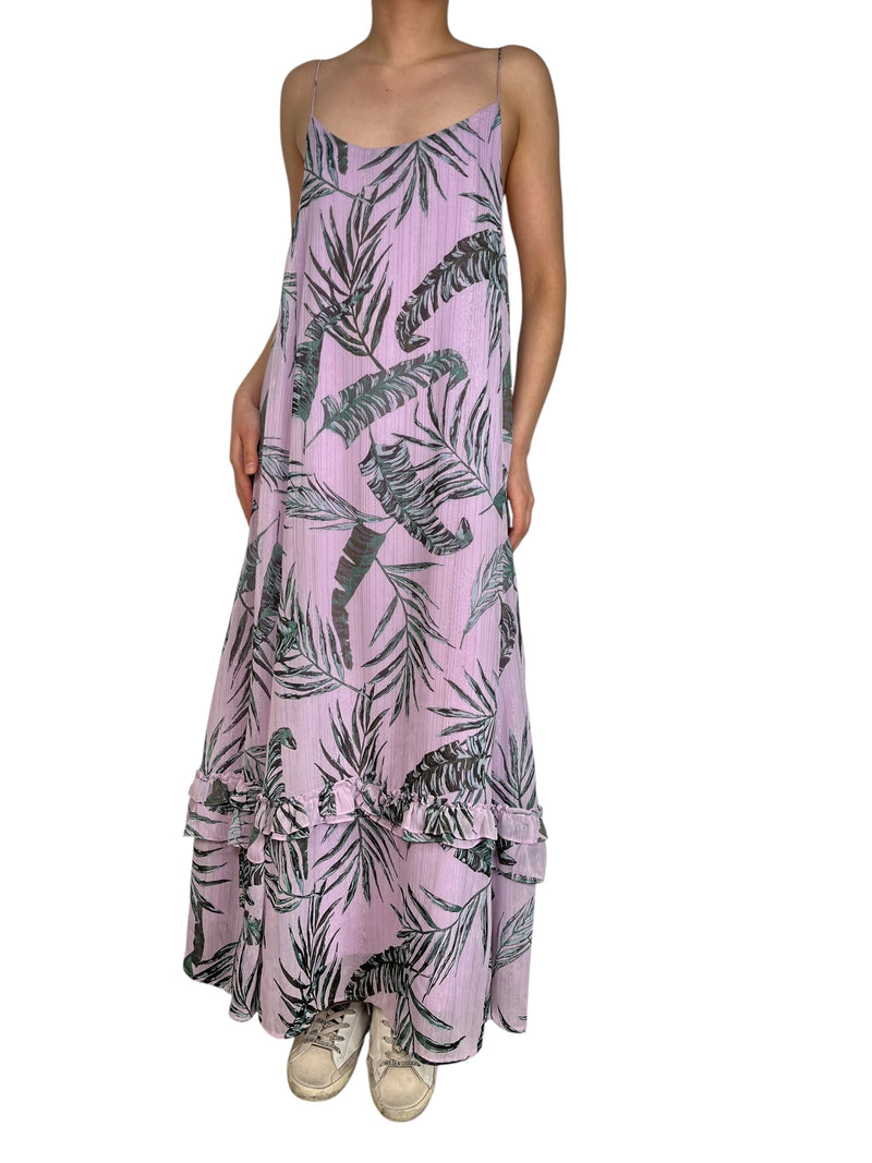 Vestido Deepika Leaf