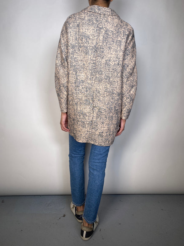 Chaqueta Tweed Rosada