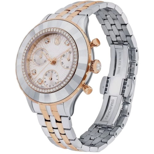 Reloj Plateado Brillos