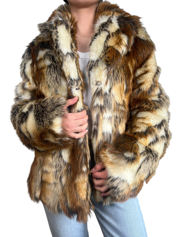 Chaqueta Piel Sintética