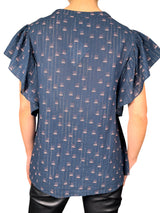 Blusa Texturizada Lúrex