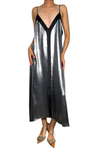 Vestido Plateado