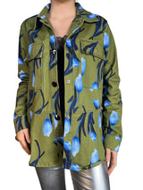 Chaqueta Denim Estampada
