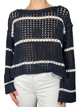 Sweater Calado Rayas