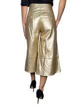 Pantalón Cuero Dorado