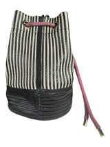 Bolso Tipo Bucket Trenzado