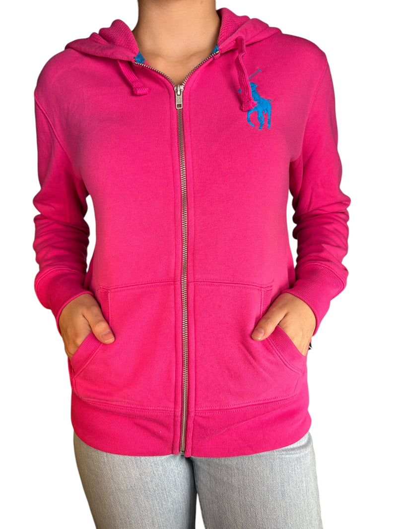 Capucha Sudadera Ralph Lauren Mujer Colores Sudadera Rosa Con Logo