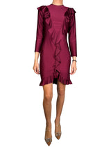 Vestido Burdeo