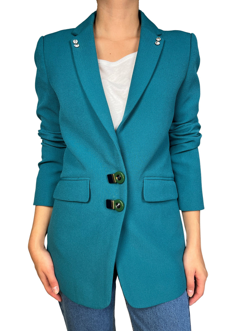 Blazer Verde Esmeralda JAZMIN CHEBAR – Market People