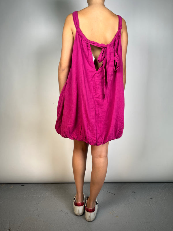 Vestido Burdeo