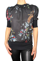 Polera Algodón Floral