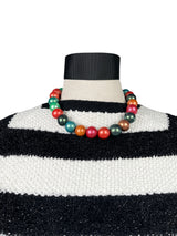 Collar Esferas Multicolor