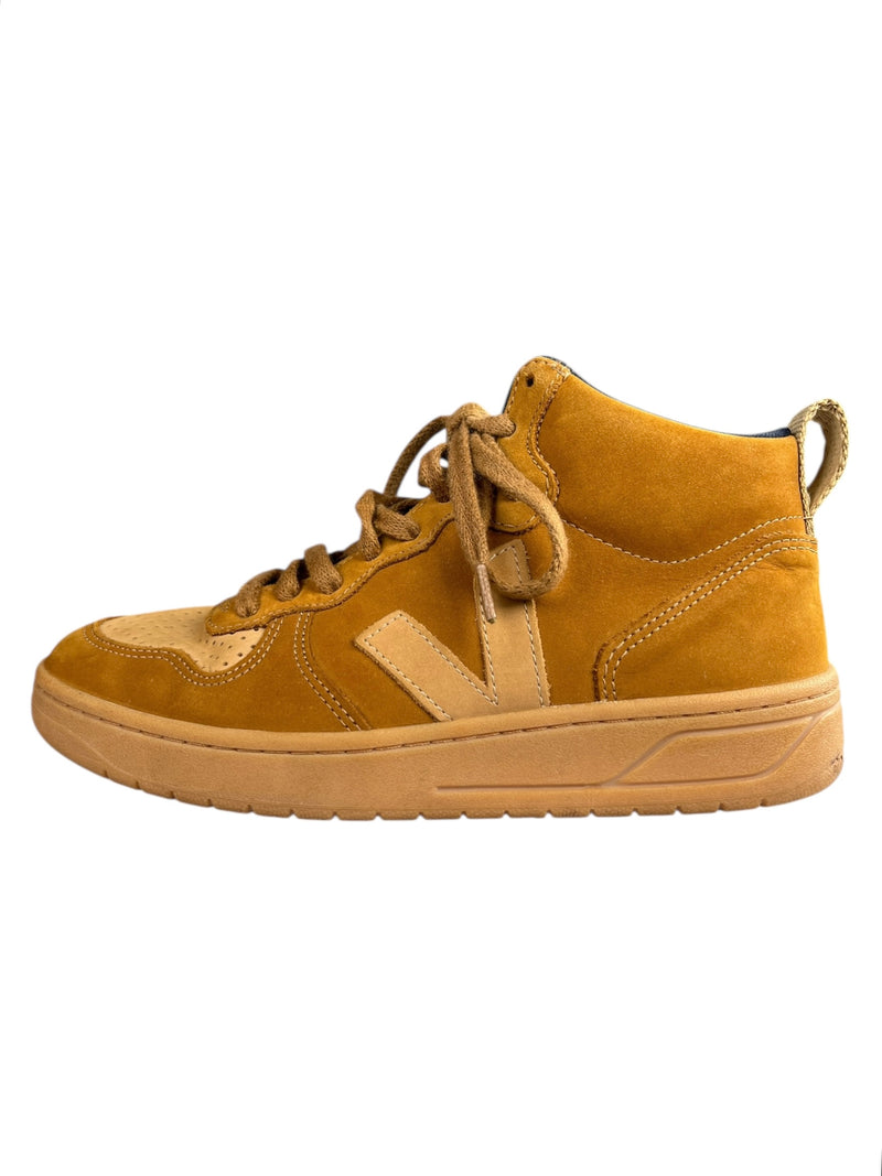 Zapatillas Cuero Camel