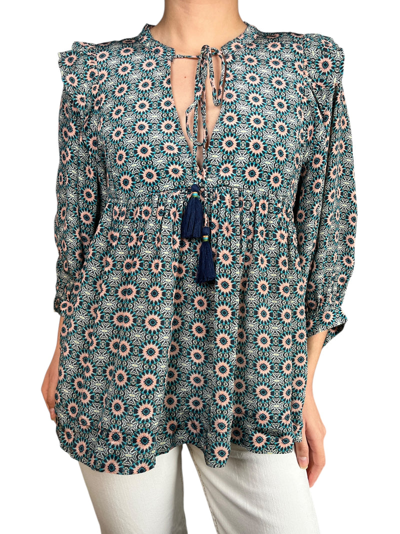 Blusa Osaka Kiku
