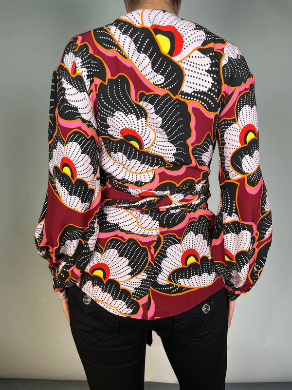 Blusa Wrap Viscosa