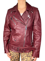 Chaqueta Tipo Biker Cuero