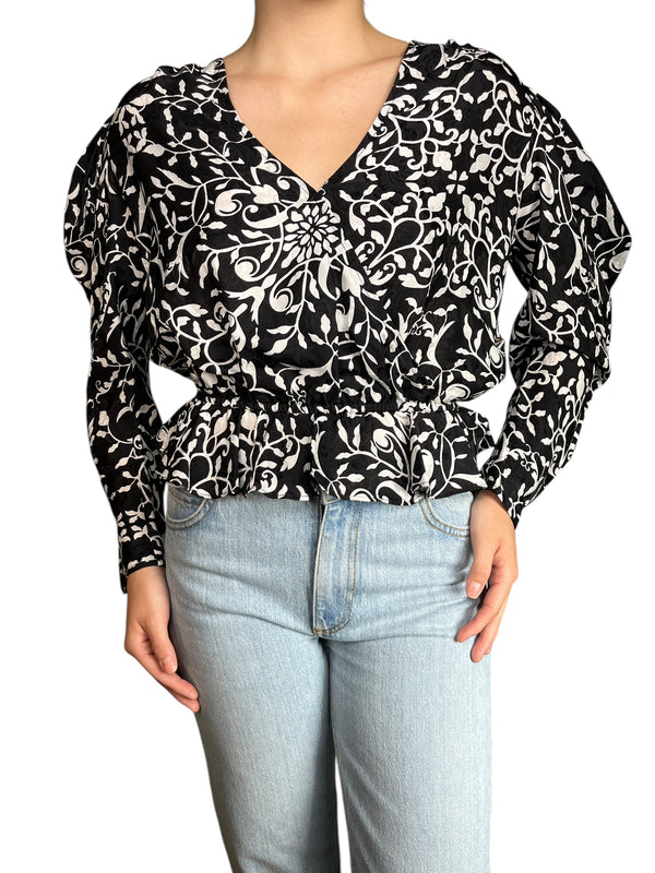 Blusa Viscosa Y Seda