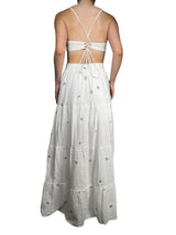 Vestido Blanco Cut-Out