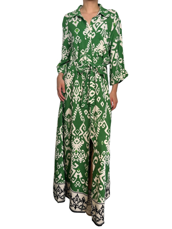 Vestido Viscosa Estampado
