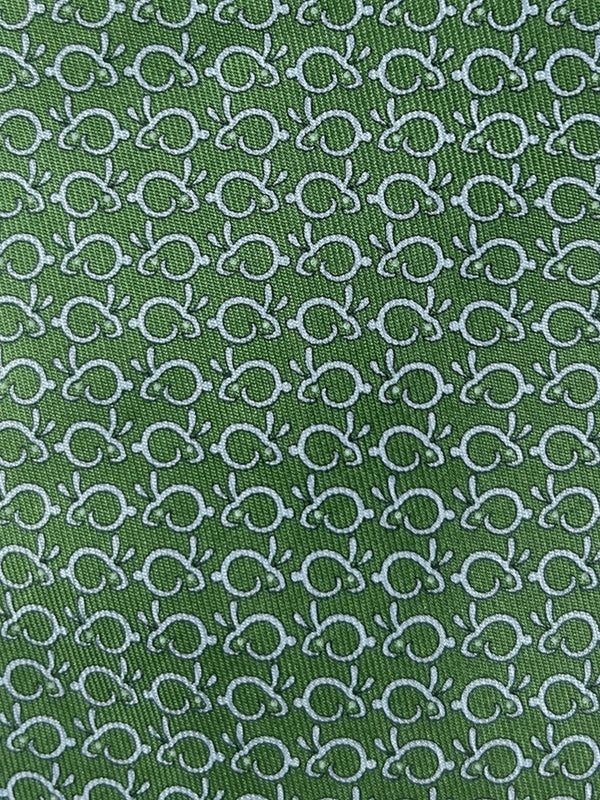 Corbata Verde Seda
