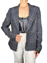 Blazer Lana Cuadrillé