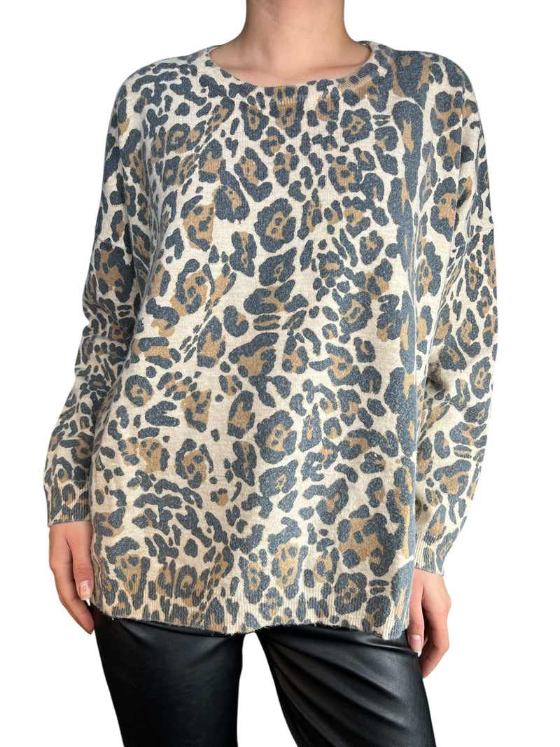 Sweter Cymande Leopardo