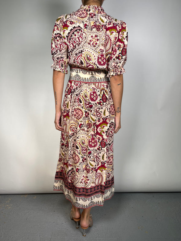Vestido Viscosa Estampado
