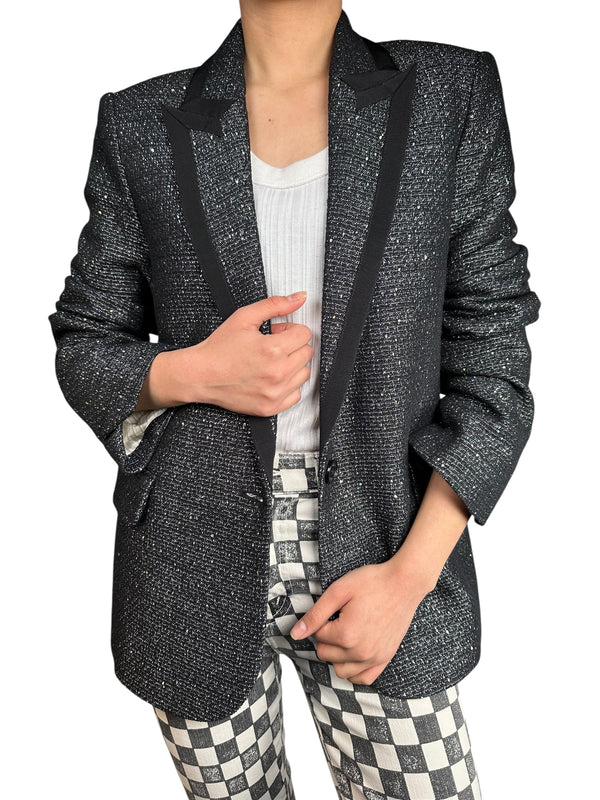 Blazer Jacquard Brillos