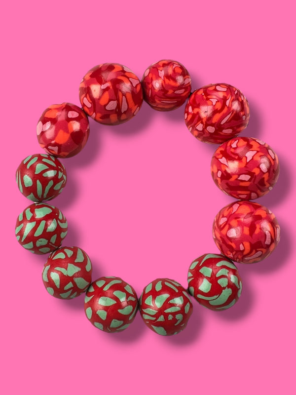 Pulsera Esferas Multicolor