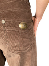 Pantalón Recto Cotelé
