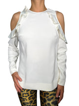 Blusa Cold Shoulder Ruffle
