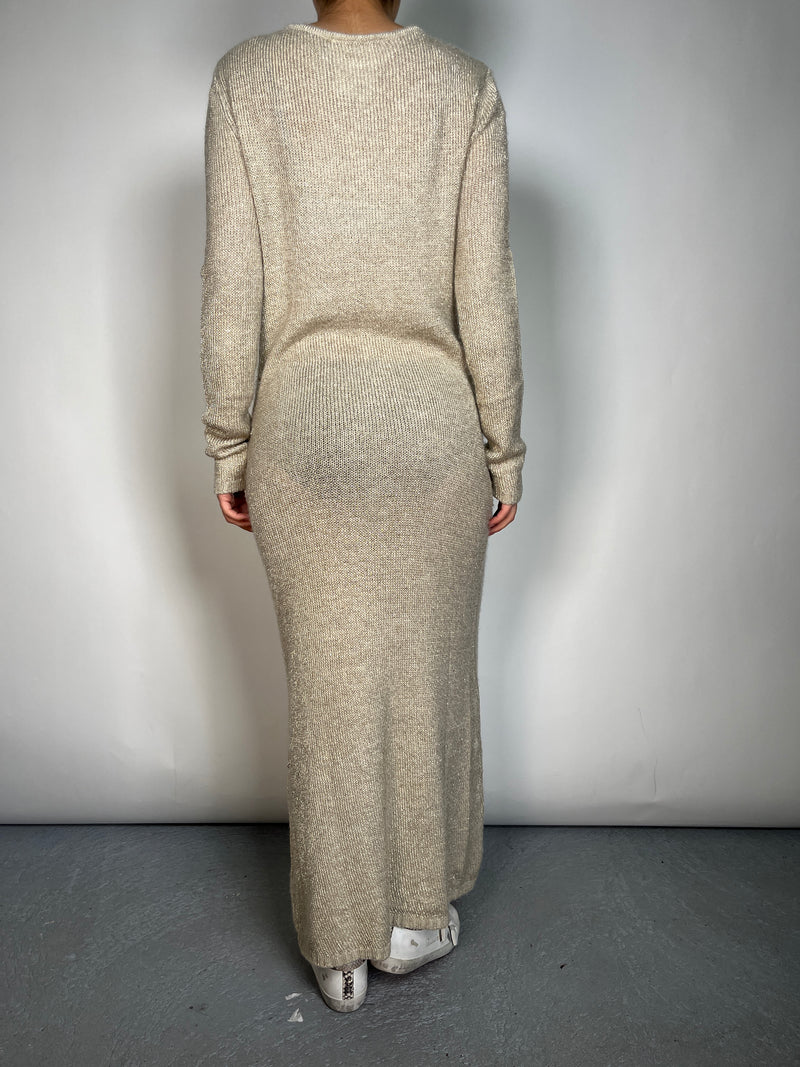 Vestido Tejido Lurex