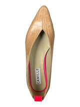 Zapatos Ambar Croco