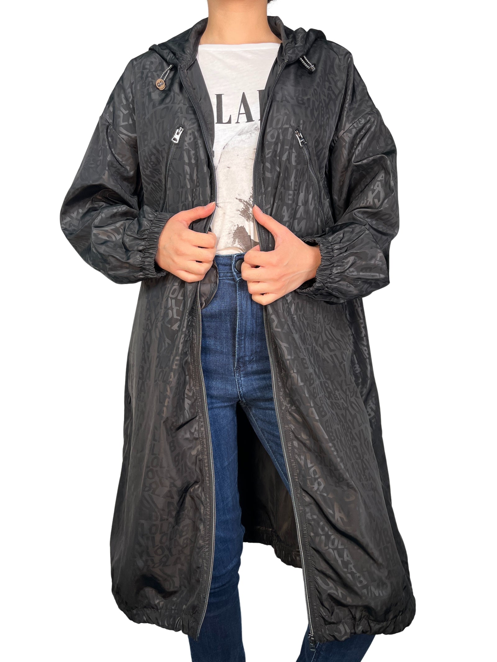 Cortavientos Monogram Oversize BIMBA Y LOLA – Market People