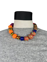 Collar Esferas Multicolor