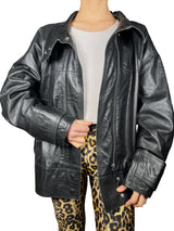 Chaqueta Cuero Oversize