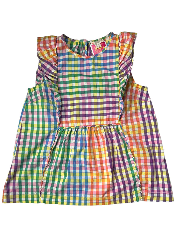 Blusa Cuadros Niña